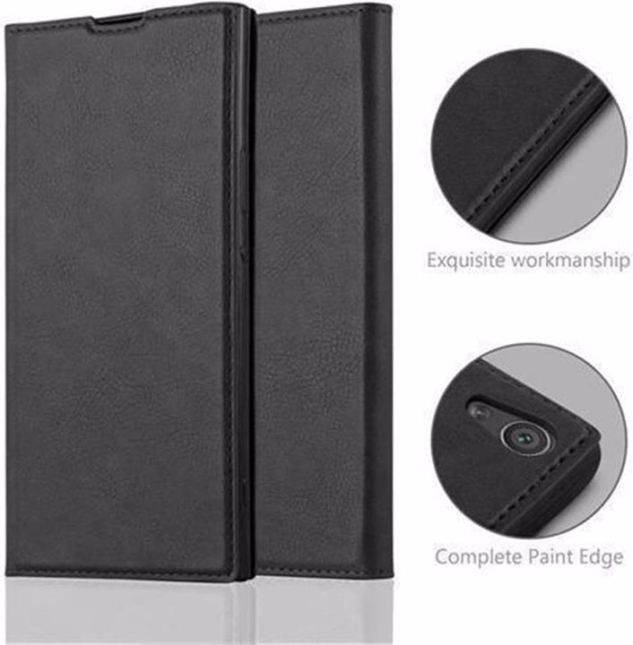 Actual product image Cadorabo Book Invisible Magnet Cover (Sony Xperia XA1)