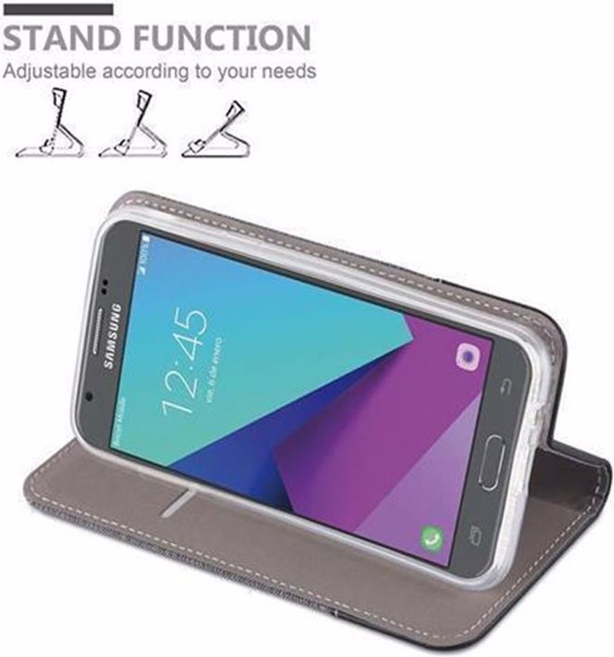 Produktbild Cadorabo Book Jeans Optik Cover (Samsung Galaxy J7 2017 (US Version))