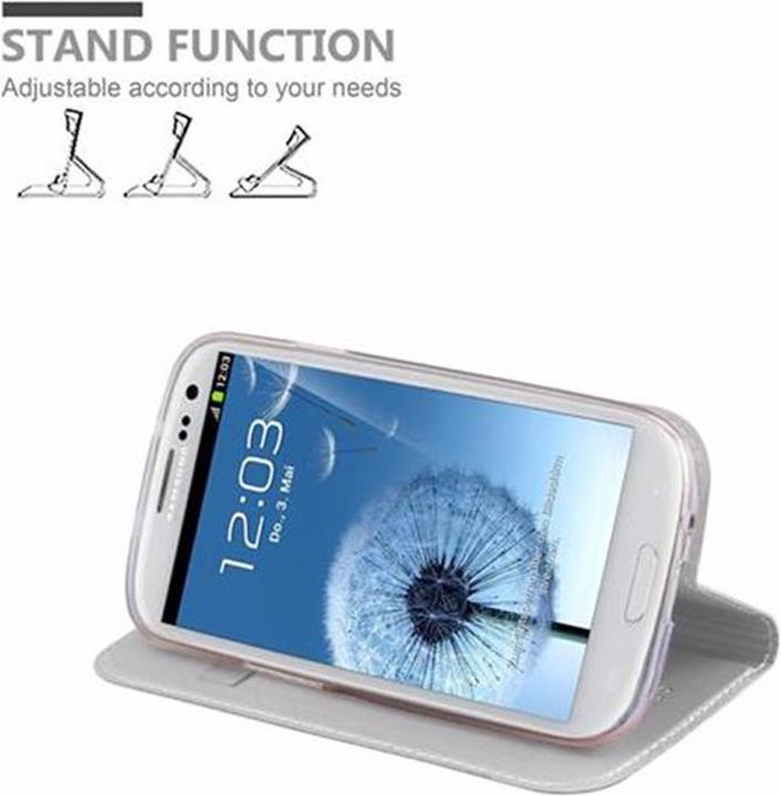 Actual product image Cadorabo Book Classy Style Cover (Samsung Galaxy S3)
