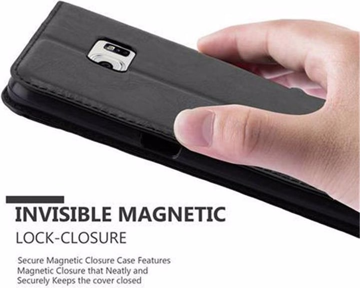 Produktbild Cadorabo Book Invisible Magnet Cover (Samsung Galaxy S6 Edge+)