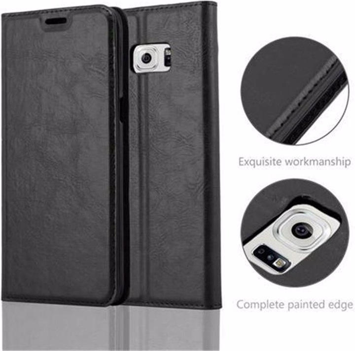 Produktbild Cadorabo Book Invisible Magnet Cover (Samsung Galaxy S6 Edge+)