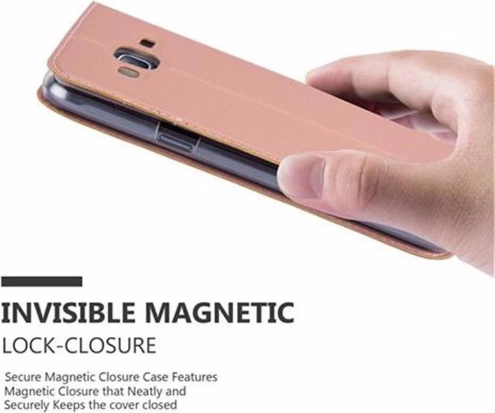 Produktbild Cadorabo Book Classy Style Cover (Samsung Galaxy J3 (2016))