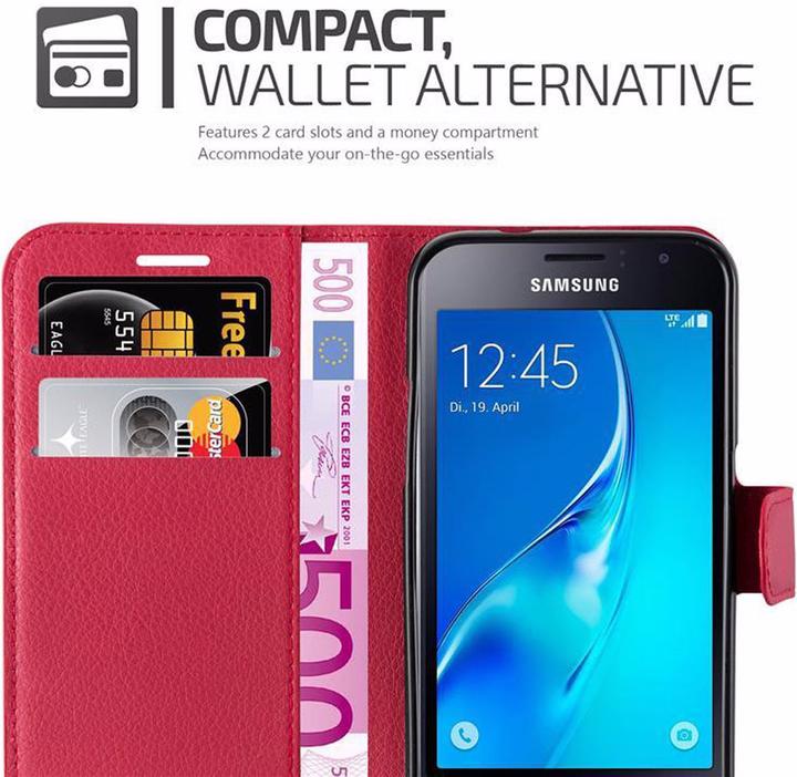Image du produit Cadorabo Book avec fonction stand Cover (Samsung Galaxy J1)