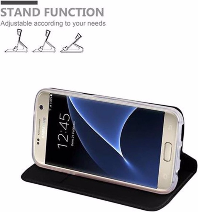 Produktbild Cadorabo Book Classy Style Cover (Samsung Galaxy S7)
