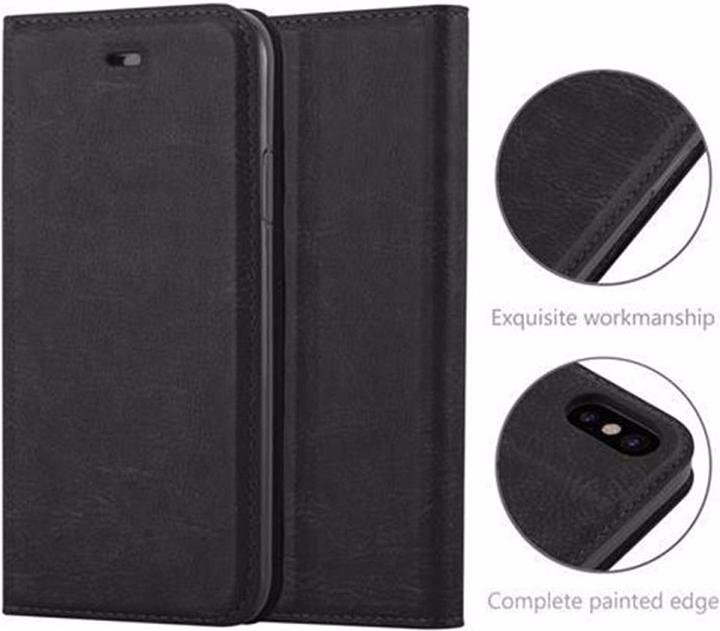 Productafbeelding Cadorabo Boek Onzichtbare Magneethoes (Apple iPhone XS, Apple iPhone X)