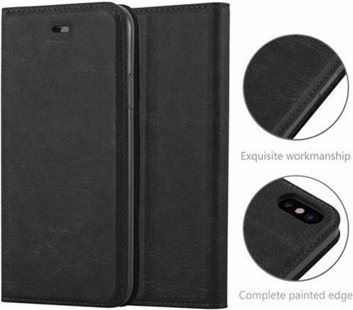 Produktbild Cadorabo Book Invisible Magnet Cover (Apple iPhone XS, Apple iPhone X)