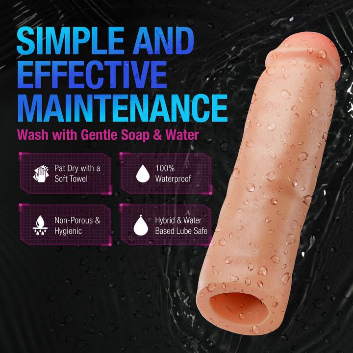 Produktbild Blush performance plus 3 inch silicone penis xtender beige