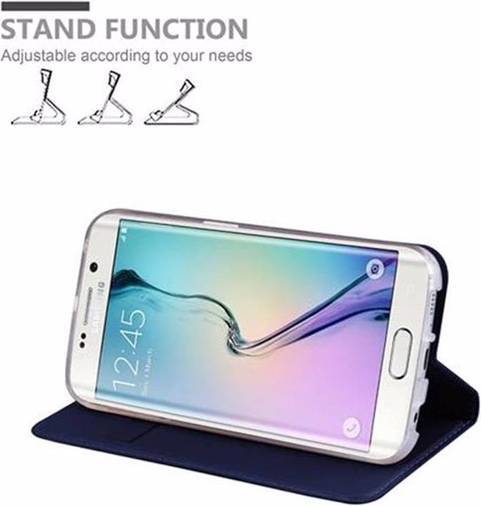 Produktbild Cadorabo Book Classy Style Cover (Samsung Galaxy S6 Edge)