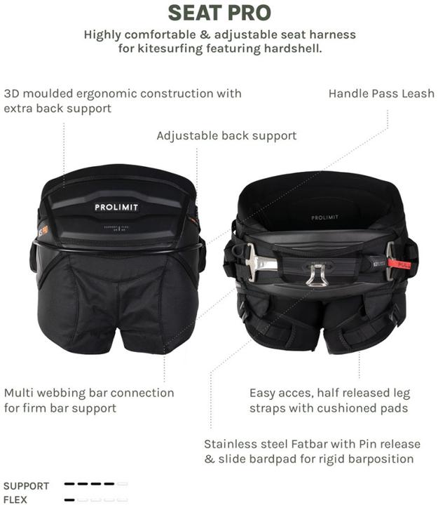 Produktbild Prolimit Kiteseat Pro (M)