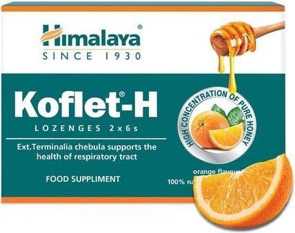 Image du produit Himalaya Koflet-H Orange saveur 12 comprimés absorbants (12 pcs)