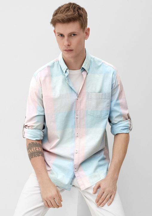 Immagine prodotto s.Oliver Hemd Regular: Karohemd aus Baumwollstretch (M)