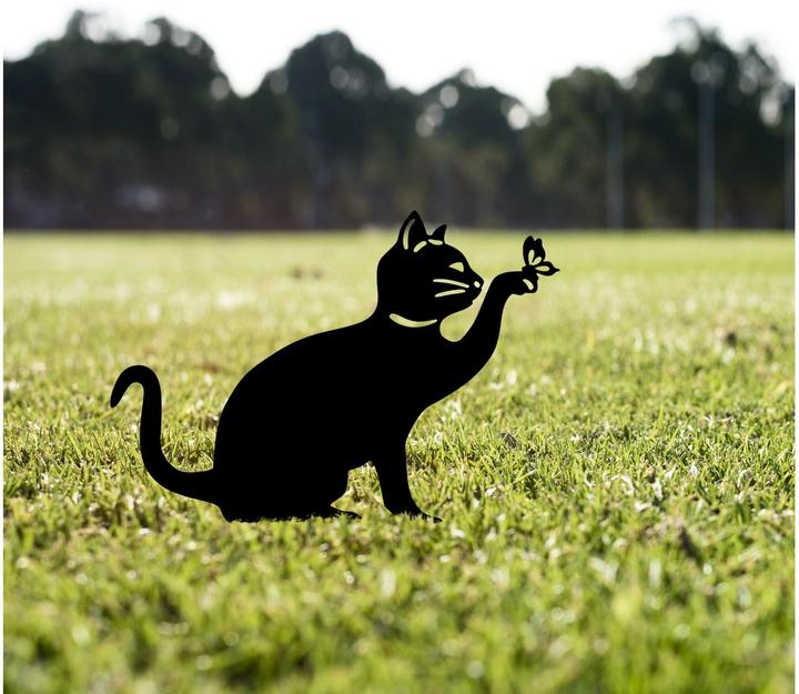 Actual product image Wallxpert Garden plug cat with jewellery