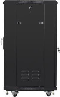 Produktbild Lanberg FF01-6622-12B Rack 22U Freistehendes Gestell (22 HE, 19 Zoll Rack)