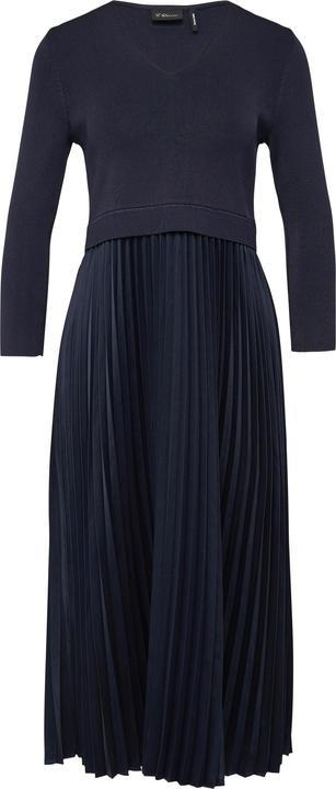 S.Oliver Kleid Midikleid mit plissiertem Rock (40)