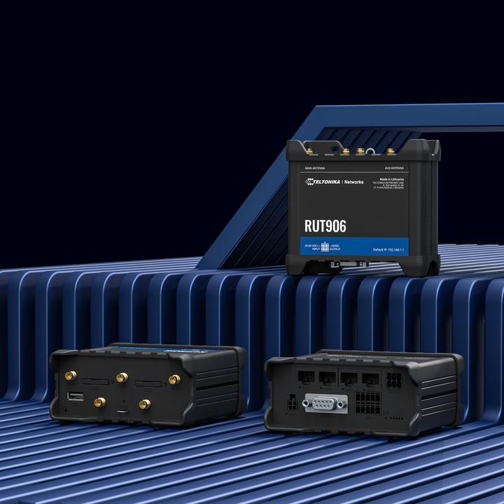 Actual product image Teltonika RUT906 4G/LTE RS232/RS485 Router