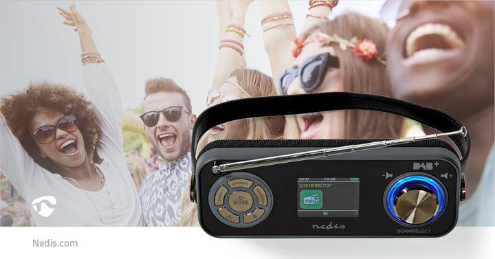 Produktbild Nedis DAB+ Radio (DAB+, DAB, FM, Bluetooth, WLAN)