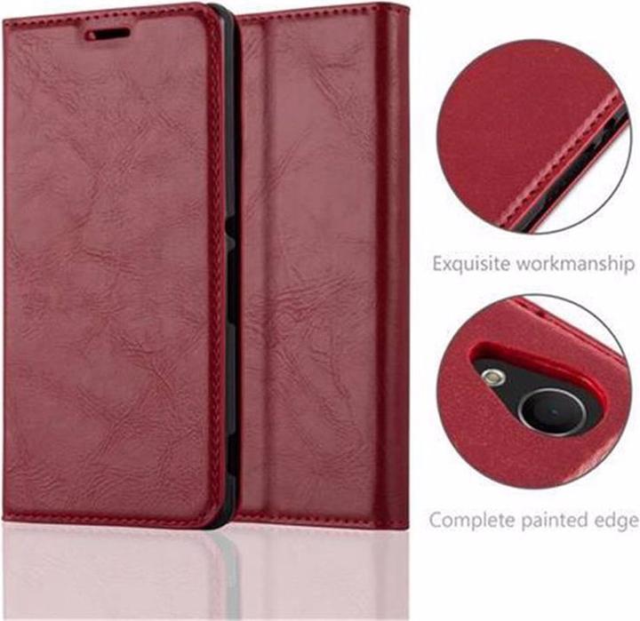 Actual product image Cadorabo Book Invisible Magnet Cover (Sony Xperia M4 Aqua)