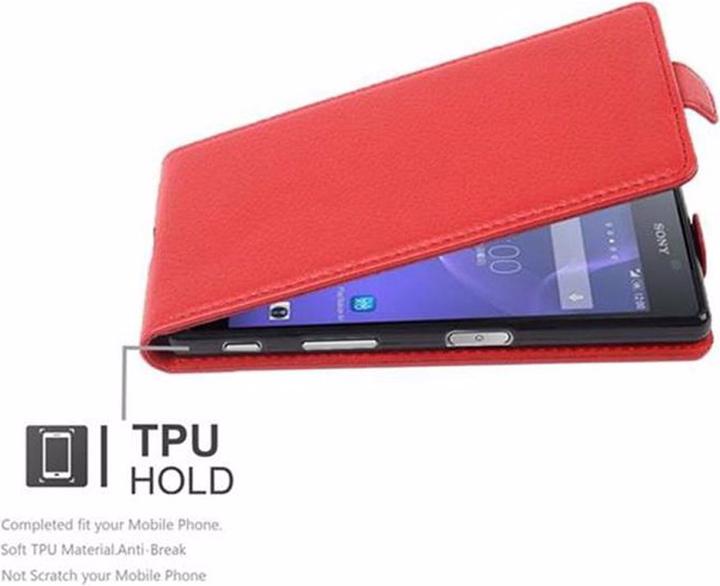 Actual product image Cadorabo Flip with structure cover (Sony Xperia X Performance)