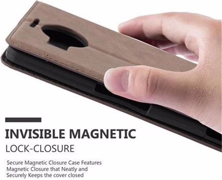 Actual product image Cadorabo Book Invisible Magnet Cover (Microsoft Lumia 950 XL)