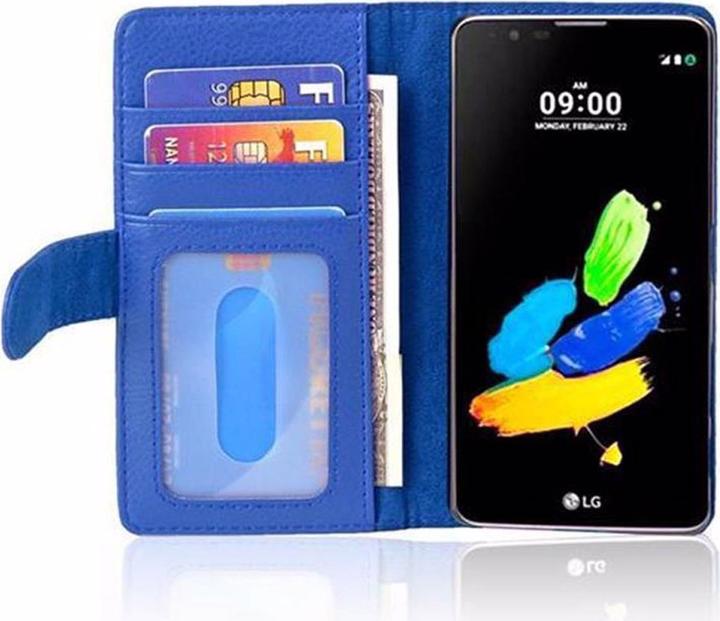 Actual product image Cadorabo Book with 3 card slots cover (LG K8)