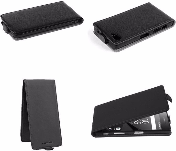 Produktbild Cadorabo Flip mit Struktur Cover (Sony Xperia Z5 Premium)