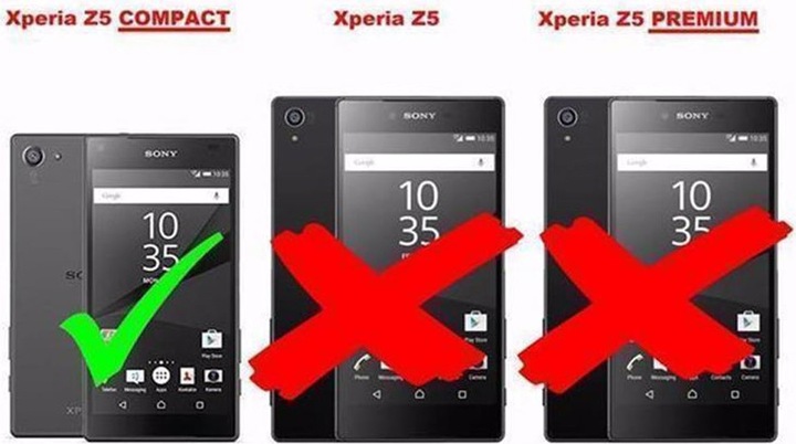 Produktbild Cadorabo Flip mit Struktur Cover (Sony Xperia Z5 Compact)