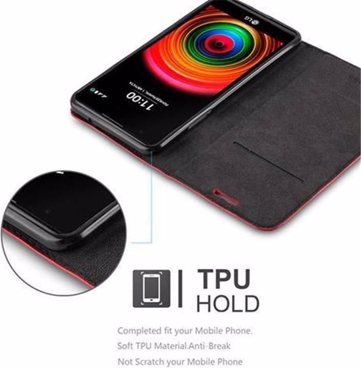 Produktbild Cadorabo Book Invisible Magnet Cover (LG X Power)