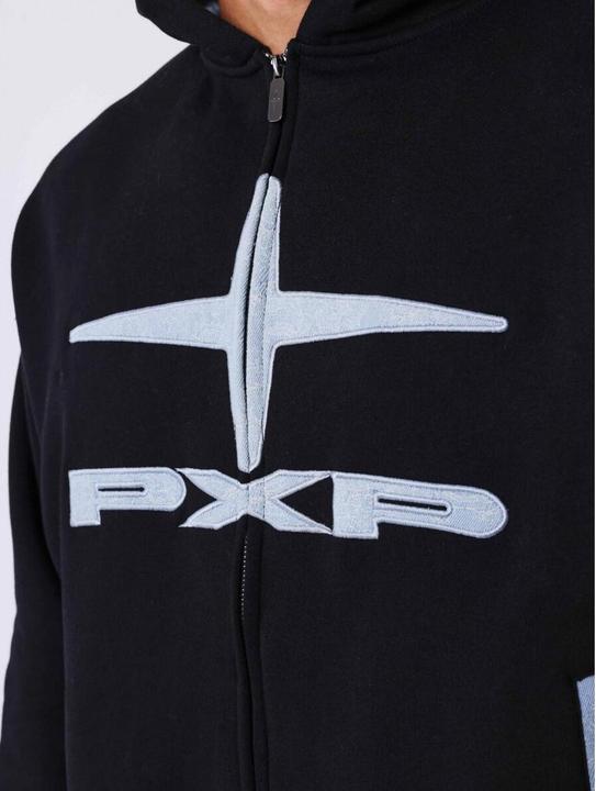 Image du produit Project X Paris Sweatshirt à capuche zippé vintage (M)