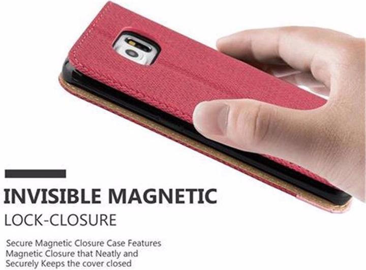 Actual product image Cadorabo Book Bast Optics Cover (Samsung Galaxy S6 Edge)