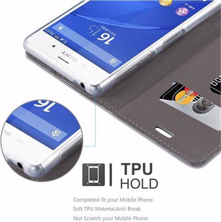 Image du produit Cadorabo Couverture look jeans Book (Sony Xperia Z3)