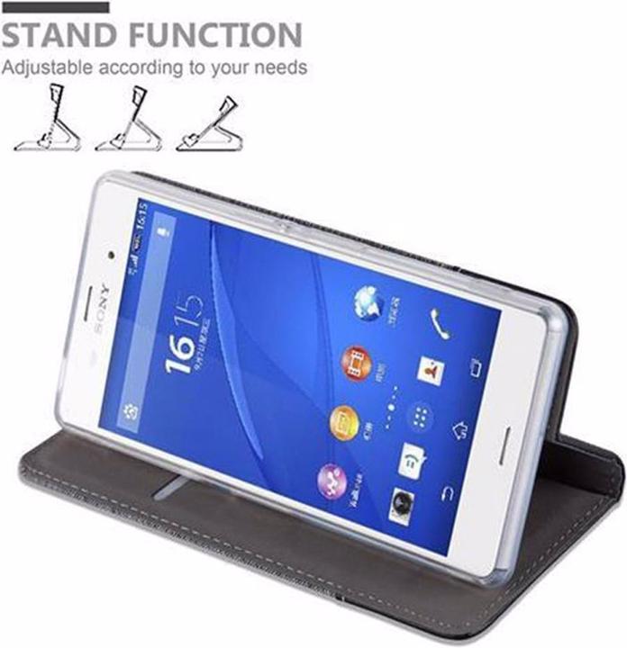 Produktbild Cadorabo Book Jeans Optik Cover (Sony Xperia Z3)