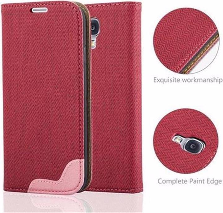 Produktbild Cadorabo Book Bast Optik Cover (Samsung Galaxy S4)