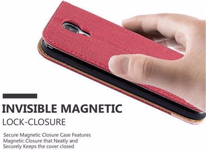 Produktbild Cadorabo Book Bast Optik Cover (Samsung Galaxy S4)