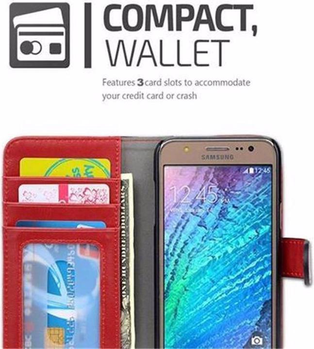 Immagine prodotto Cadorabo Copertina a strisce bicolore a libro (Samsung Galaxy J5 (2015))