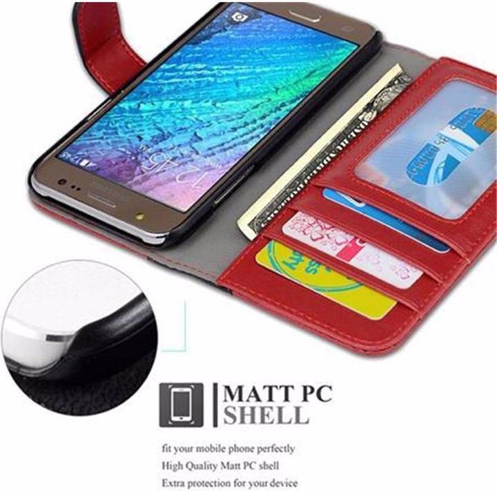 Immagine prodotto Cadorabo Copertina a strisce bicolore a libro (Samsung Galaxy J5 (2015))