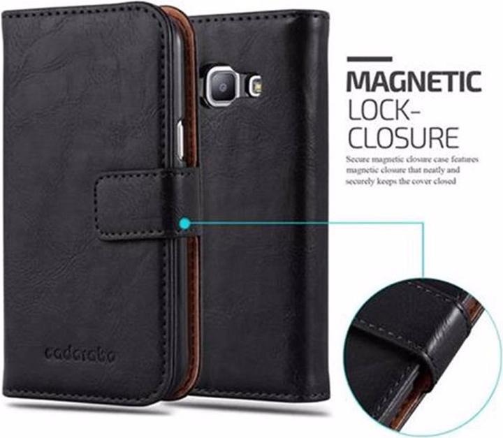 Actual product image Cadorabo Book Luxury Cover (Samsung Galaxy J1)