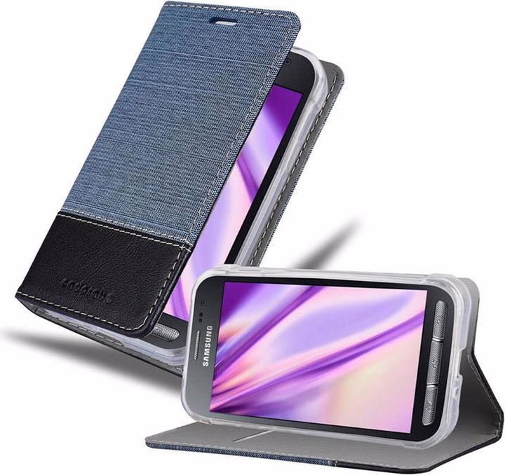 Actual product image Cadorabo Book Jeans Optics Cover (Samsung Galaxy Xcover 3)