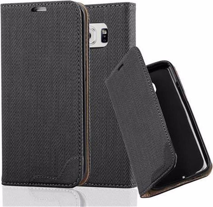 Actual product image Cadorabo Book Bast Optics Cover (Samsung Galaxy S6 Edge)