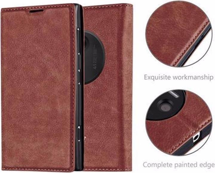 Actual product image Cadorabo Book Invisible Magnet Cover (Nokia Lumia 1020)