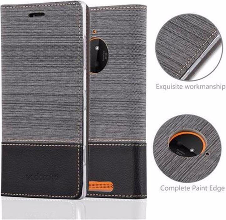 Actual product image Cadorabo Book Jeans Optics Cover (Nokia Lumia 830)