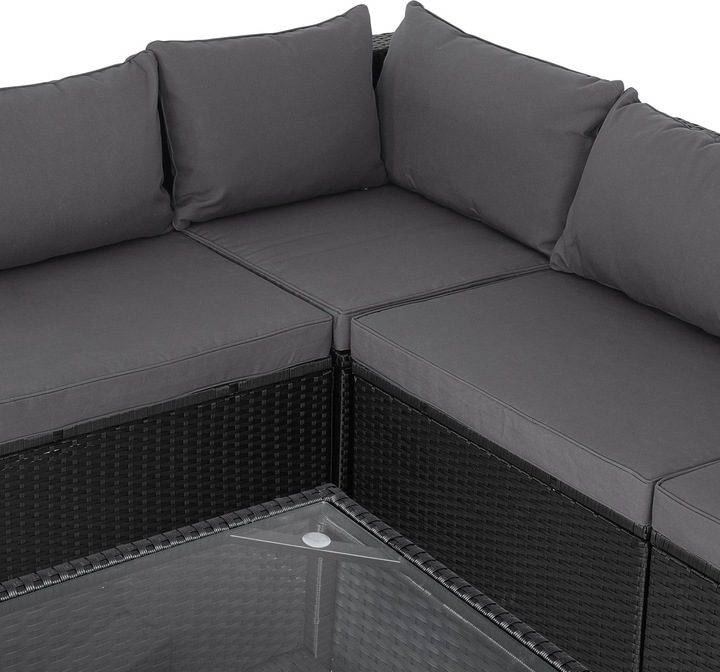 Actual product image Casaria Polyrattan Lounge Set