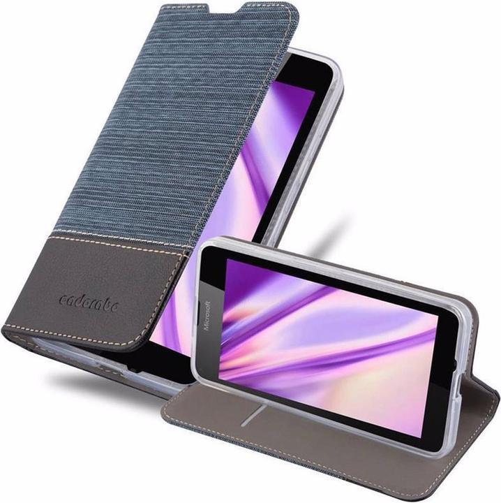 Actual product image Cadorabo Book Jeans Optics Cover (Microsoft Lumia 640)