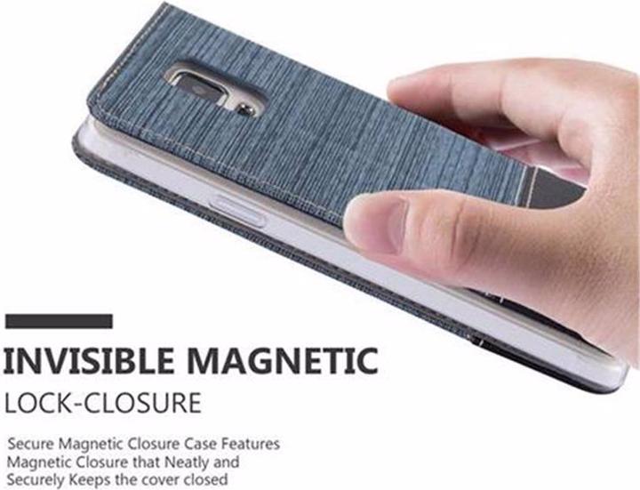 Actual product image Cadorabo Book Jeans Optics Cover (Samsung Galaxy Note 4)