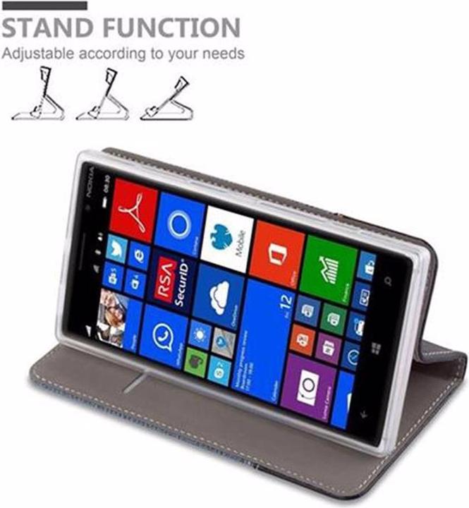 Image du produit Cadorabo Couverture look jeans Book (Nokia Lumia 830)
