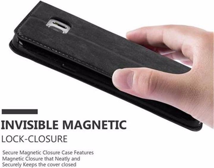 Actual product image Cadorabo Book Invisible Magnet Cover (Samsung Galaxy Note 5)