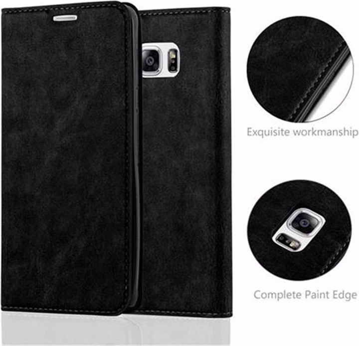 Actual product image Cadorabo Book Invisible Magnet Cover (Samsung Galaxy Note 5)