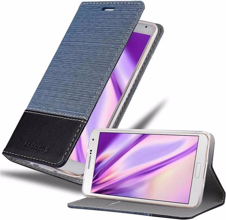 Actual product image Cadorabo Book Jeans Optics Cover (Samsung Galaxy Note 3)