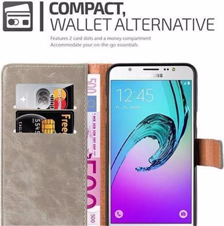 Actual product image Cadorabo Book Luxury Cover (Samsung Galaxy J7 2016)