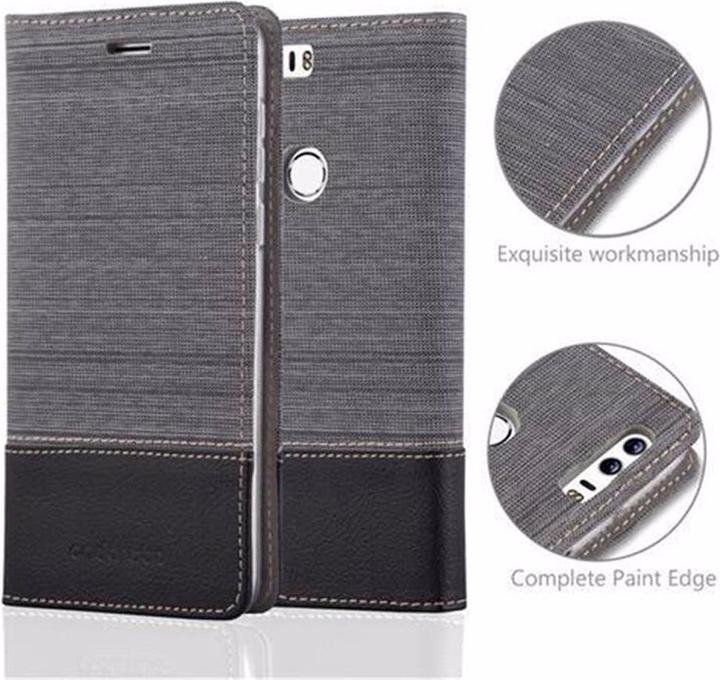 Produktbild Cadorabo Book Jeans Optik Cover (Honor 8 Premium)