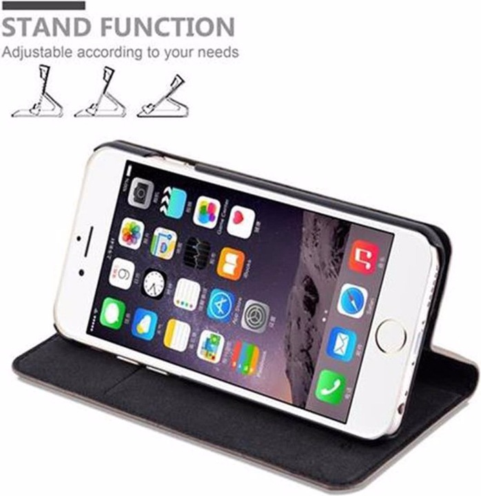Produktbild Cadorabo Book Invisible Magnet Cover (Apple iPhone 6 Plus, Apple iPhone 6s Plus)